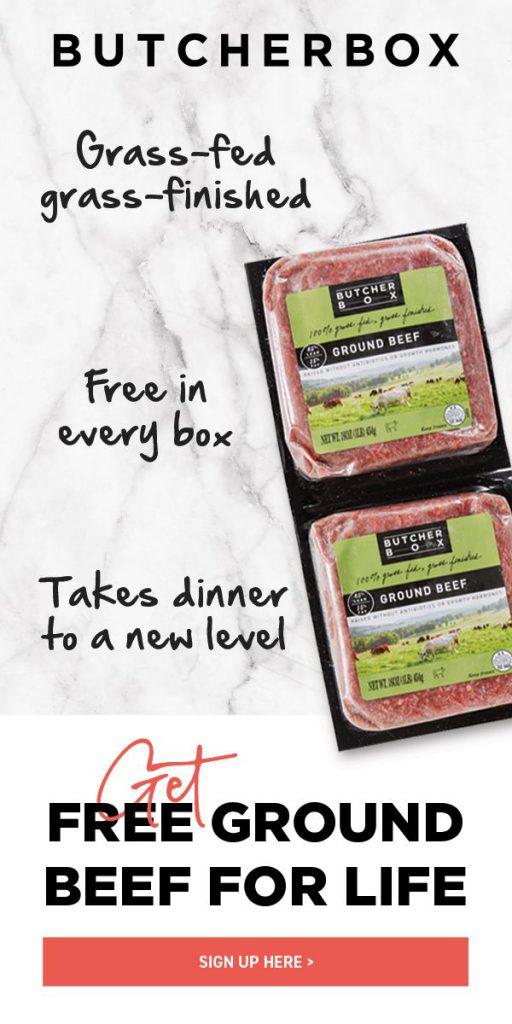 FREE Ground beef for life with Butcher Box