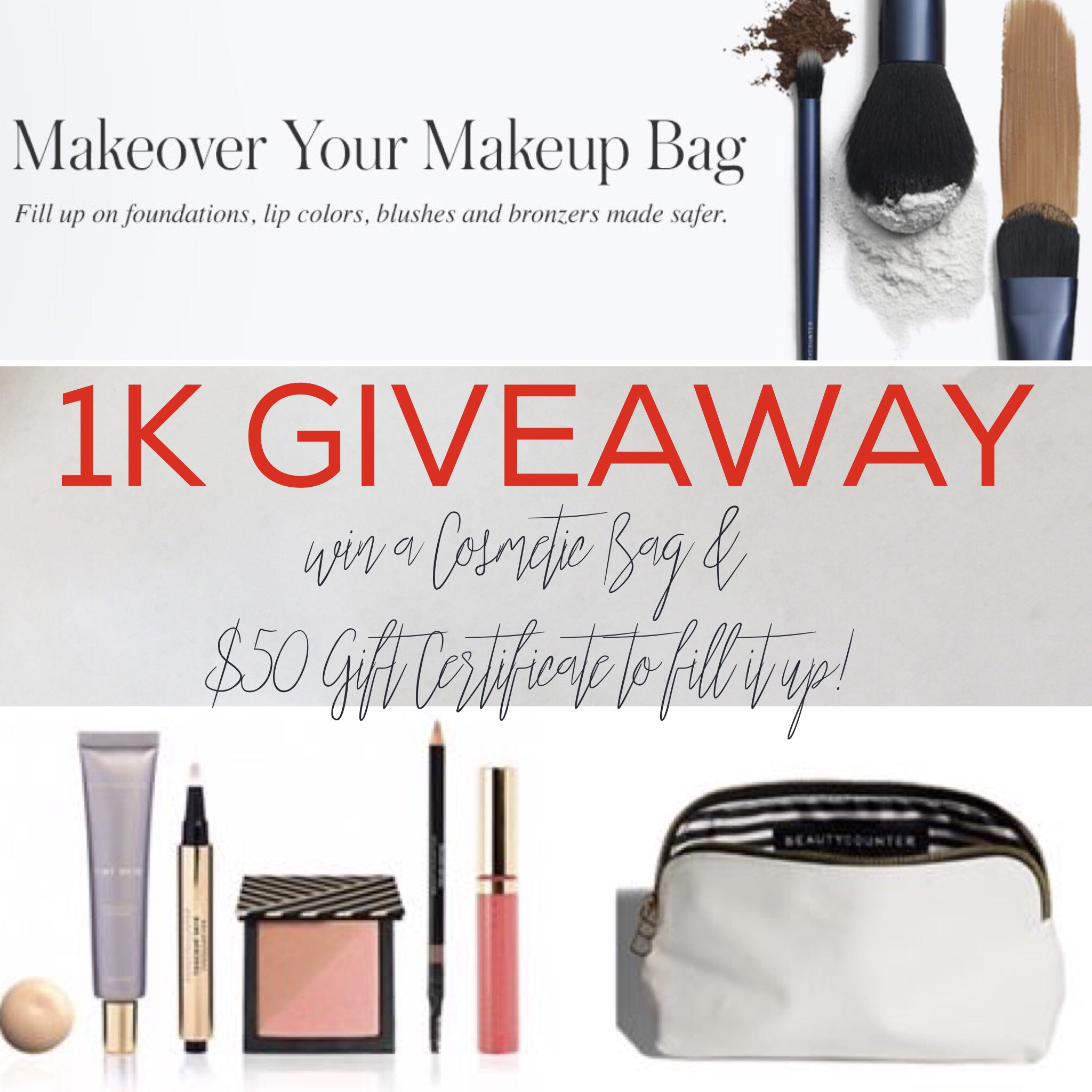 Beautycounter 1K Giveaway on RealEverything