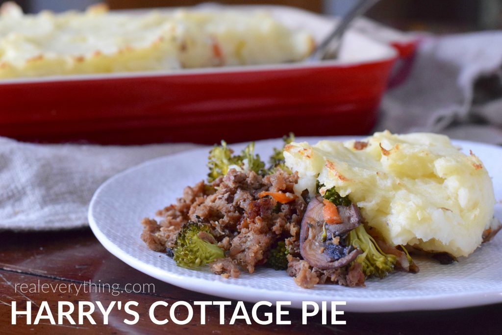 Harrys Cottage Pie Plate Real Everything