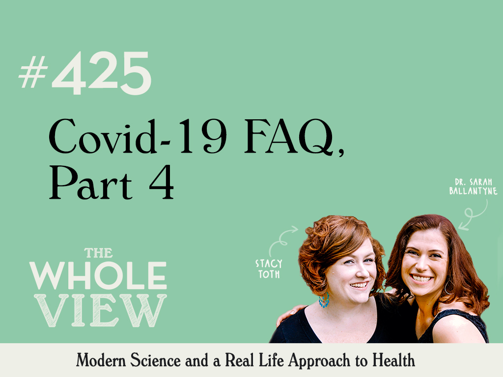 Episode 425 of the Whole View: Covid-19 FAQ Part 4
