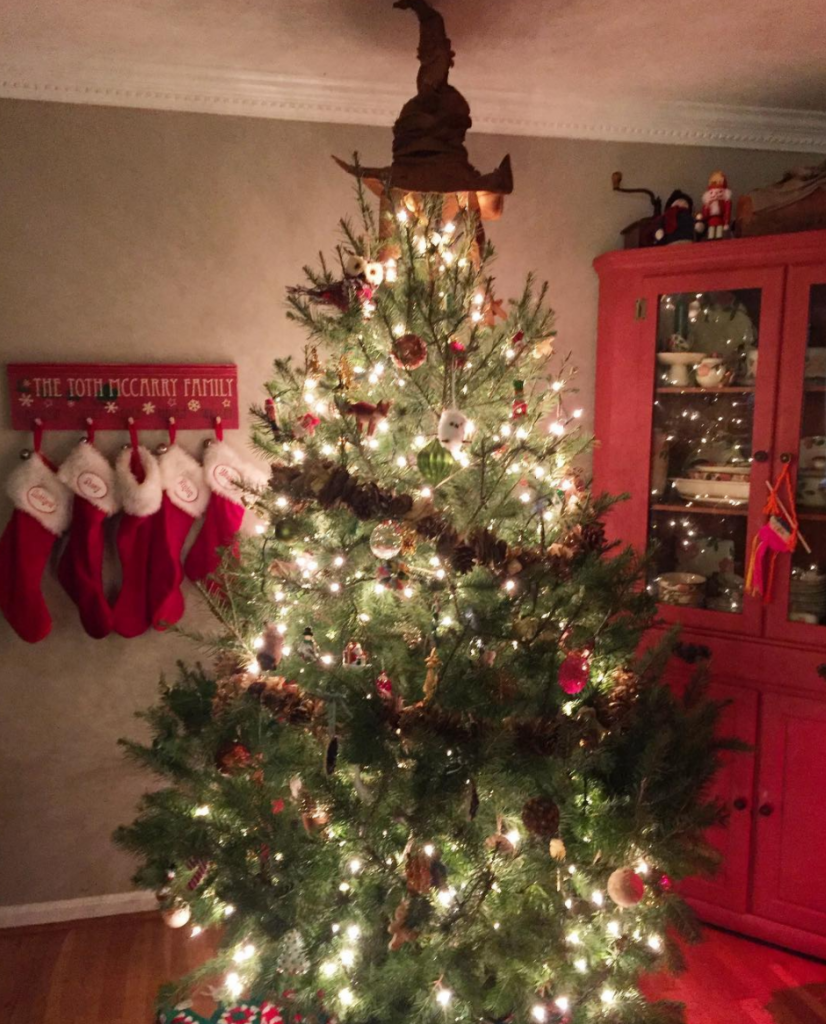 harry potter christmas tree