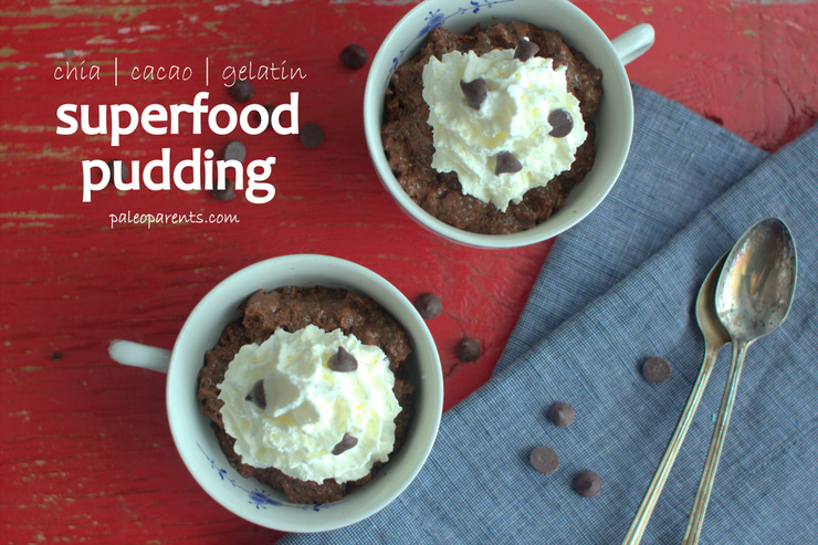 Superfood-Pudding, The BEST Paleo Chocolate Recipes and Treats! Real Everything