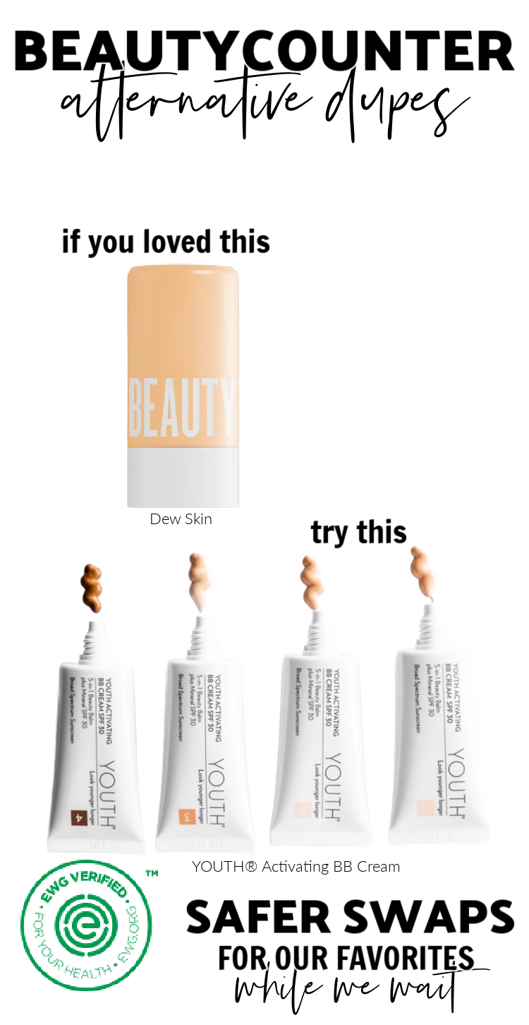 Beautycounter Swaps Alternative Dupes Dew Skin Tinted BB Cream