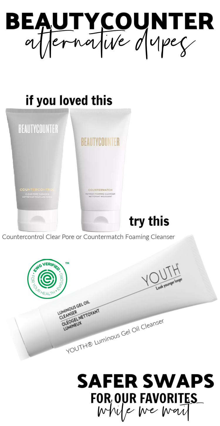 Beautycounter Safer Swaps Alternative Dupes Cleansers