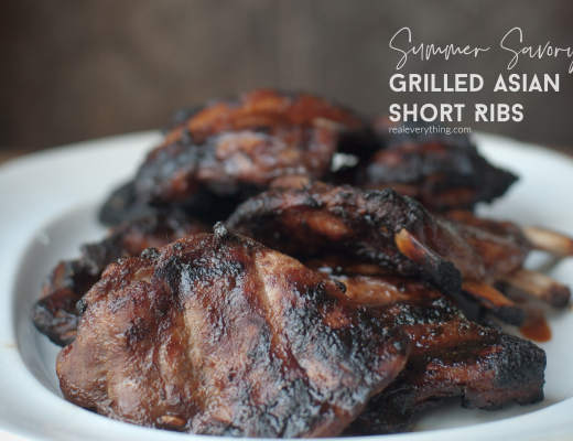 Grilled Asian Short Ribs - Real Everything