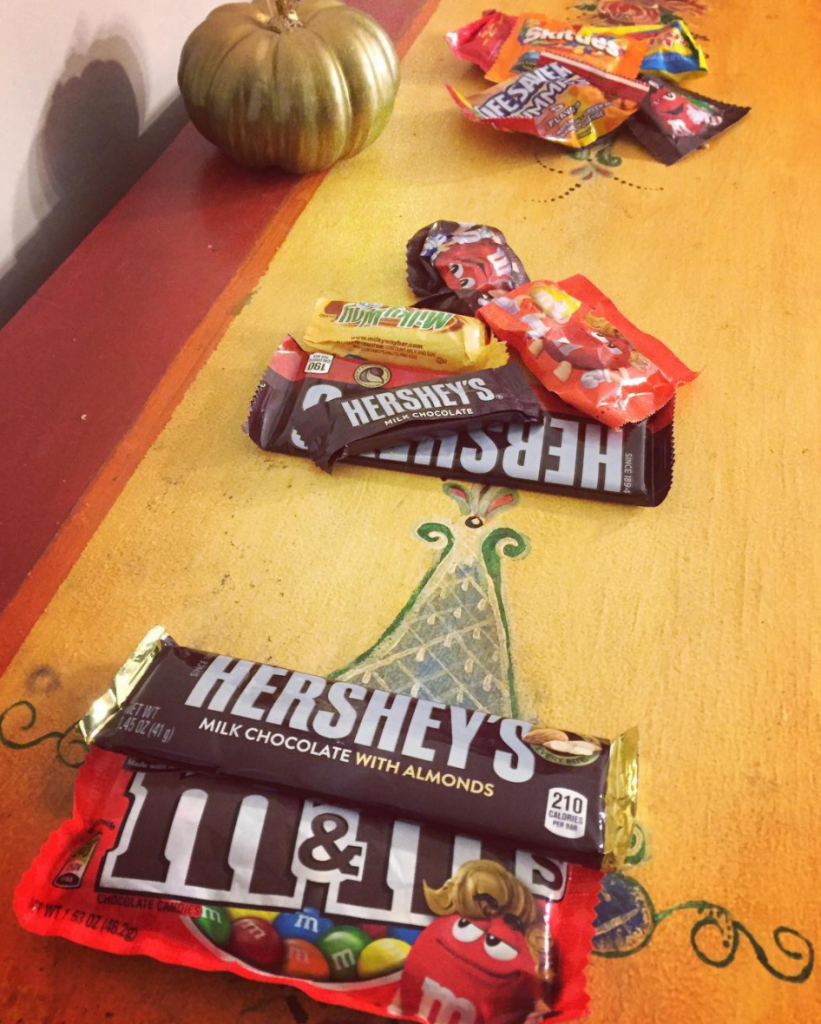 what to do with halloween candy